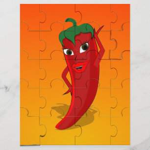 Papier Pepper Rouge Diva Puzzle