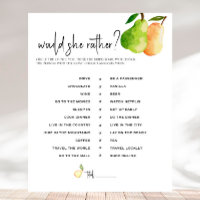 Perfect Pear - Fête des mariées Voudrait-Elle Plut