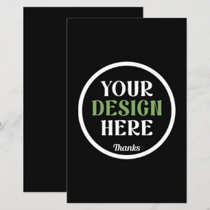 Papier personnalisé, unique, élégant et minimaliste