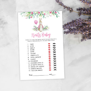 Papier Peter Rabbit Bébé Traits Jeu