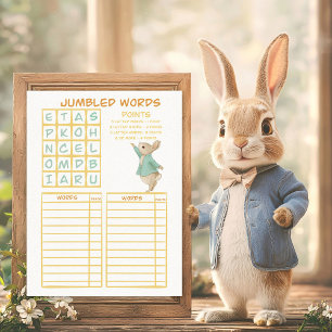 Papier Peter Rabbit Kids Devinez Le Jeu