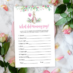 Papier Peter Rabbit Qu'Est-Ce Que Maman A Dit Jeu