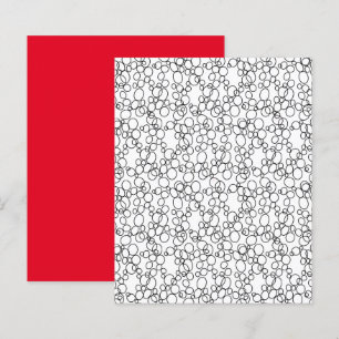 Papier Petit cercle noir Ovales Livre blanc