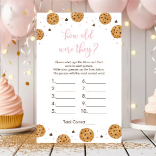 Papier Petit Cookie Rose Girl Quel Âge Ont-Ils Joué