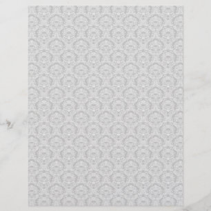 Papier Petit Damassé Crème