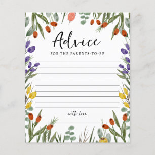Papier Petit Fleur sauvage Sur Le Chemin De L'Automne Con