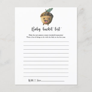 Papier Petite chatte chatte - Liste des seaux pour bébés