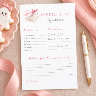 Papier Petite Fille au Ruban Rose Prédictions & Conseils 