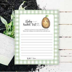 Papier Petite pomme de terre mignonne - Liste des seaux p
