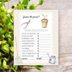 Papier Petite pousse - Devine le prix ! Jeu