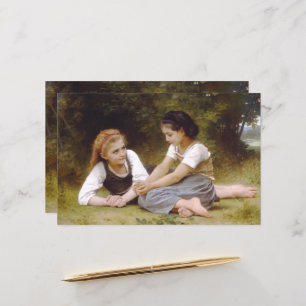 Papier Petites amies ramassent des noisettes, Les Noisett