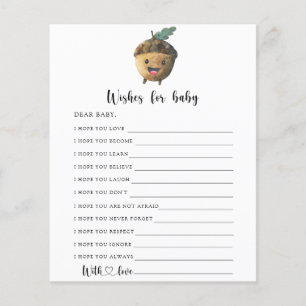 Papier Petits souhaits de cor pour bébé