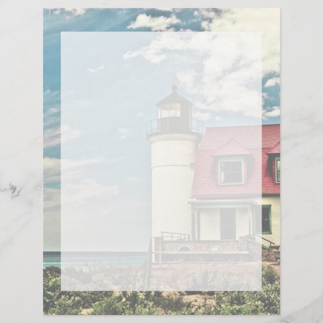 Papier Phare de Point Betsie (Devant)