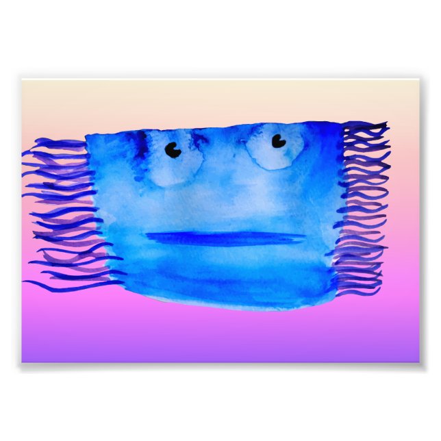 Papier photo de tapis volant (satin) (Devant)