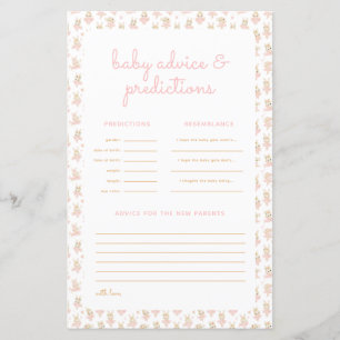 Papier Pink Ballerina Famille Traditions & Prédiction Jeu