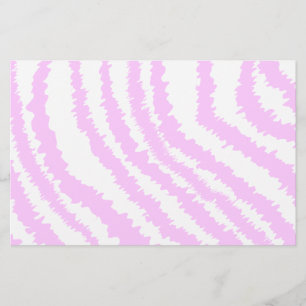 Papier Pink Zebra Print, Motif animal.