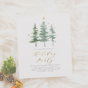 Papier Pins d'hiver   Budget Fête de Noël