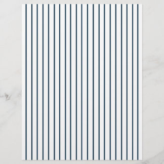 Papier Pinstripe de baseball Striped Enveloppe Liner