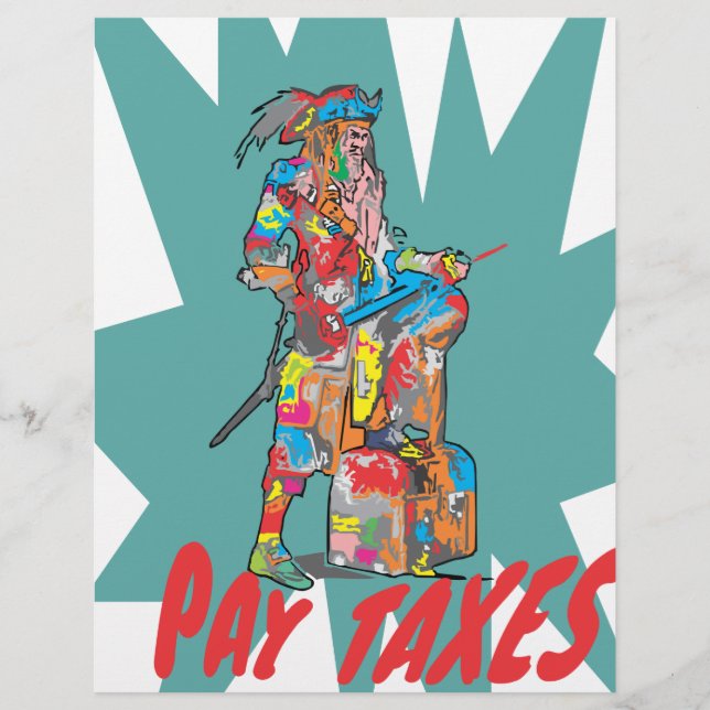 Papier Pirate (Devant)