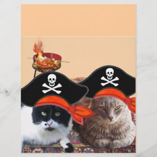 Papier PIRATE CATS, Parlez comme un jour de pirates