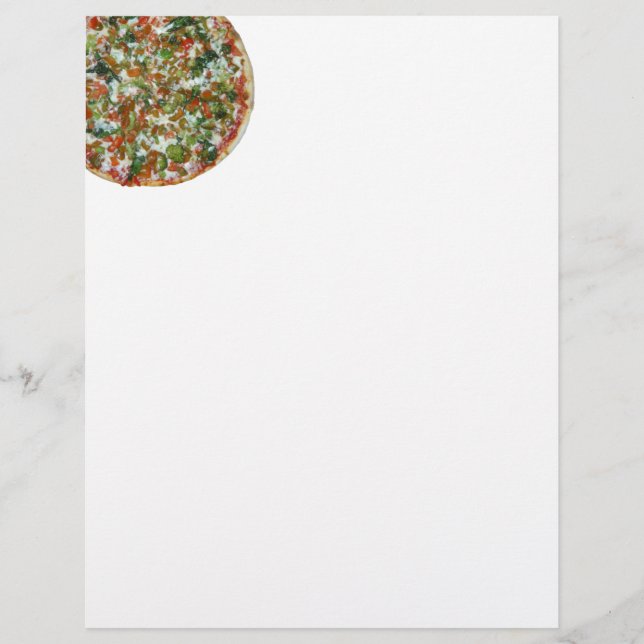Papier pizza (Devant)