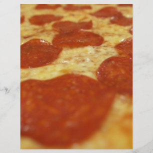 Papier pizza pepperoni