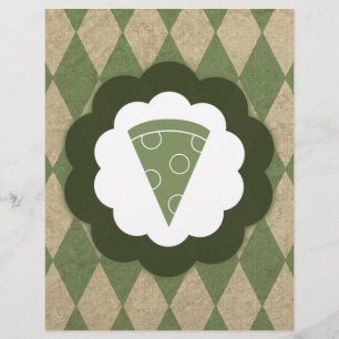 Papier pizza vintage