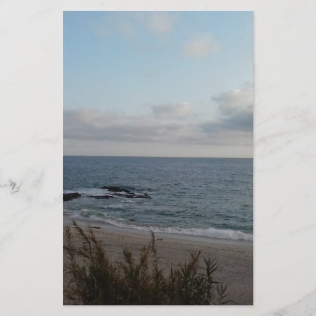 Papier plage isolée (Devant)