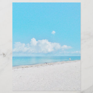 Papier Plage tropicale fixe