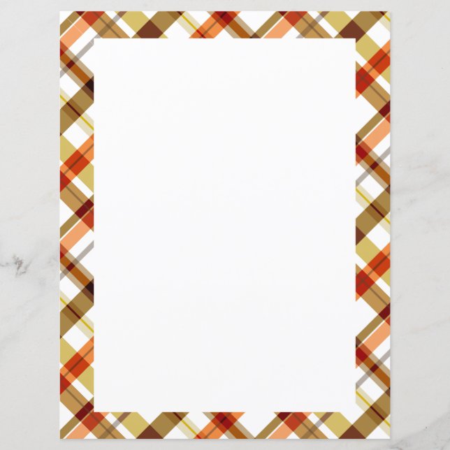Papier Plaid Automne (Devant)