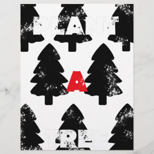 Papier Plantez un motif d'arbre