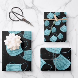 Papier plat à enveloppement de Masque Chirurgical 