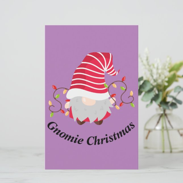 Papier plat Gnomie Christmas (Debout devant)