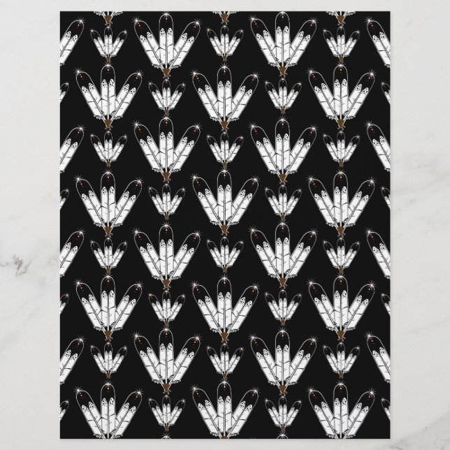 Papier Plumes d'aigle (Devant)