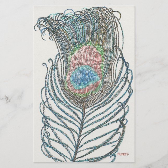 Papier Plumes de paquetage (Devant)