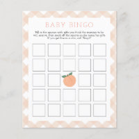 Poche douce | Baby Bingo Shower Game