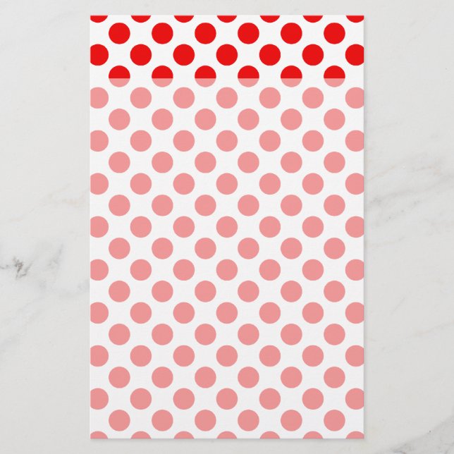 Papier Points rouges (Devant)