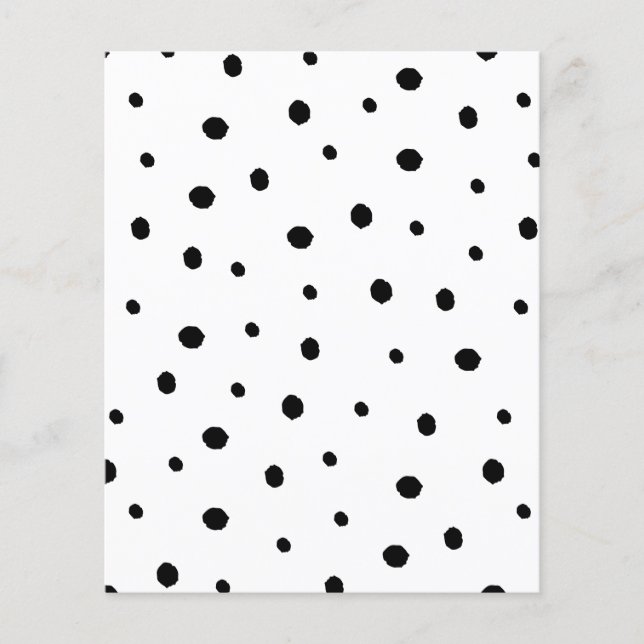 Papier Pois de l'improvisation. (Devant)