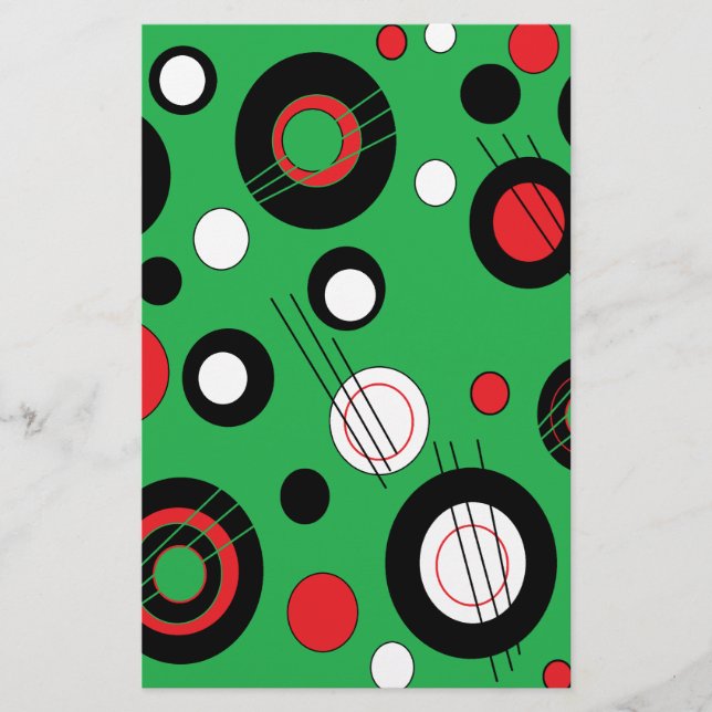 Papier Polka Green (Devant)