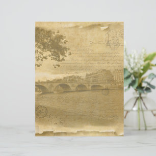 Papier Pont vintage de Paris