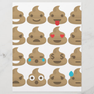 Papier poop emojis