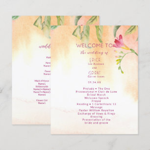 Papier Pop Rose Freesia Peach Budget Mariage