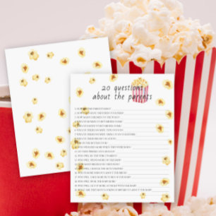 Papier Popcorn - 20 questions sur les Parents