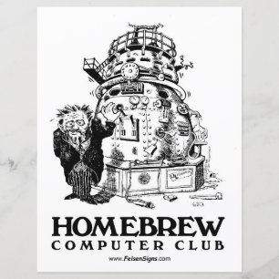 Papier Poster du club Homebrew