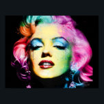 Papier poster Marylin Monroe Pop Art (mat)<br><div class="desc">66, 6 g/m2,  papier poster de 7, 5 pt d'épaisseur
Finition matte et surface lisse
Option économique avec des images claires et des couleurs vibrantes
Ajoutez un cadre de qualité premium en tant qu'accessoire

27.94x21.59cm</div>