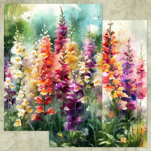 PAPIER POUR ALBUM DE COUPURES DE JARDIN AUX MUFLIE