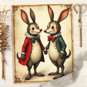 Papier pour scrapbooking Alice Vintage Rabbits