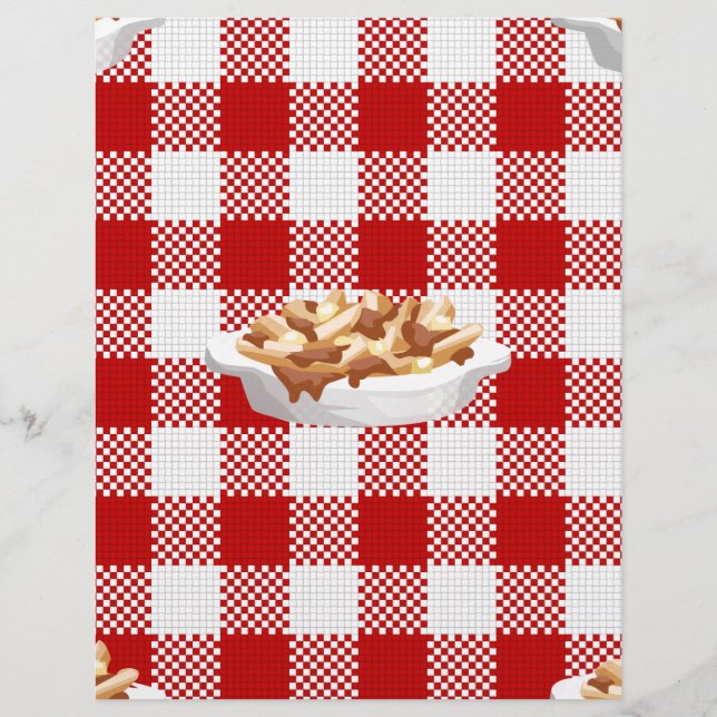 Papier poutine (Devant)