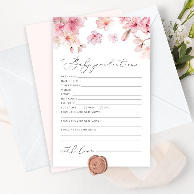 Papier Prédictions de la fleur de poitrine rose pâle pour (Créateur téléchargé)