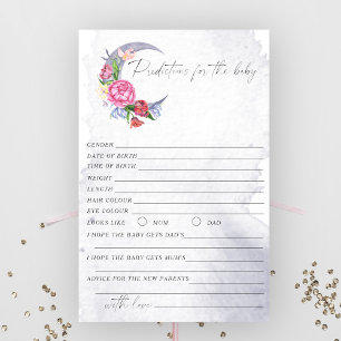 Papier Prédictions et conseils Over the Moon Baby